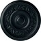 Ekena Millwork Tyrone Ceiling Medallion (Fits Canopies up to 6 3/4"), Hand-Painted Night Shade, 16 1/8"OD x 3/4"P CM16TYNSF - alternate 1